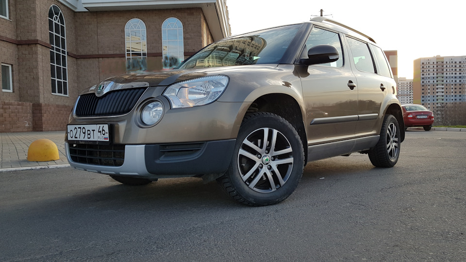 Skoda Yeti Brown Йенот