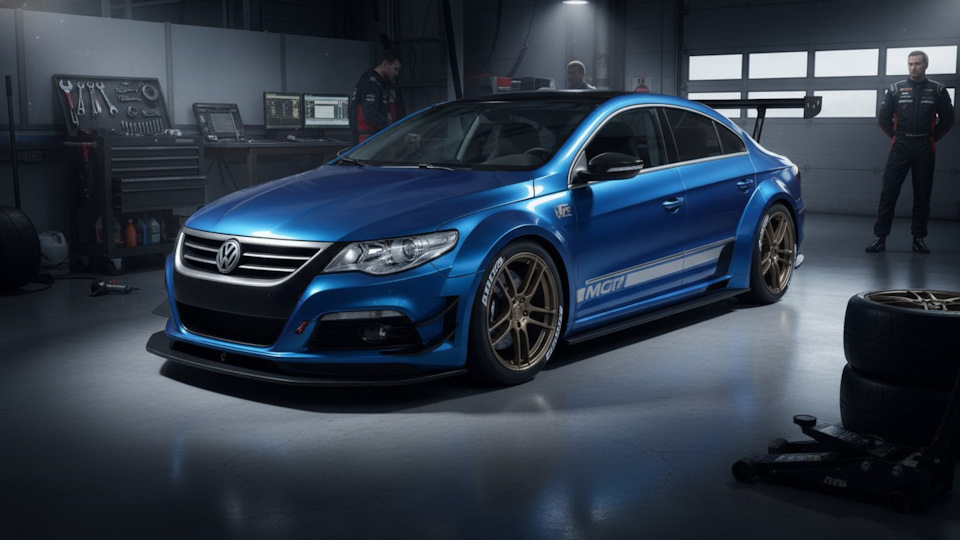 Volkswagen Passat CC Скромненький Самолётик