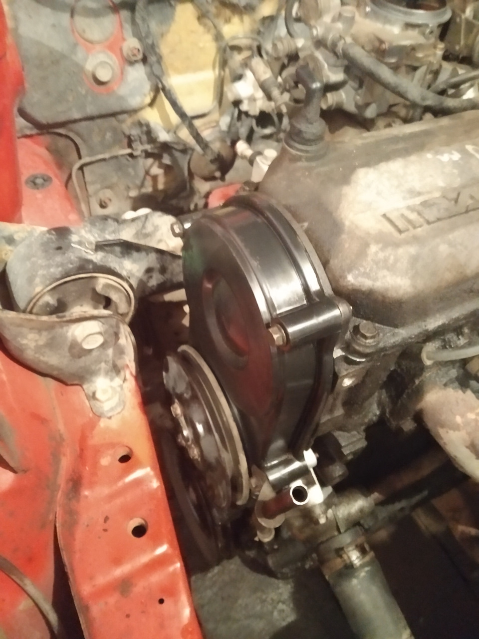 Ну и после всего этого на мойку)) — Mazda 323 III