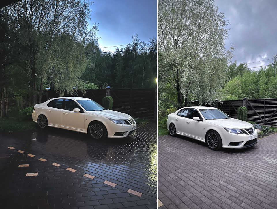 вечер\утро — Saab 9-3 (2G)