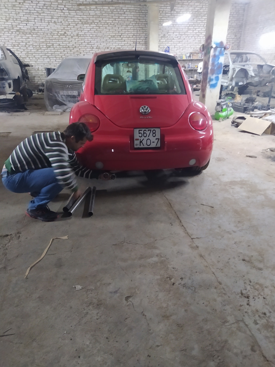 Фото в бортжурнале Volkswagen New Beetle