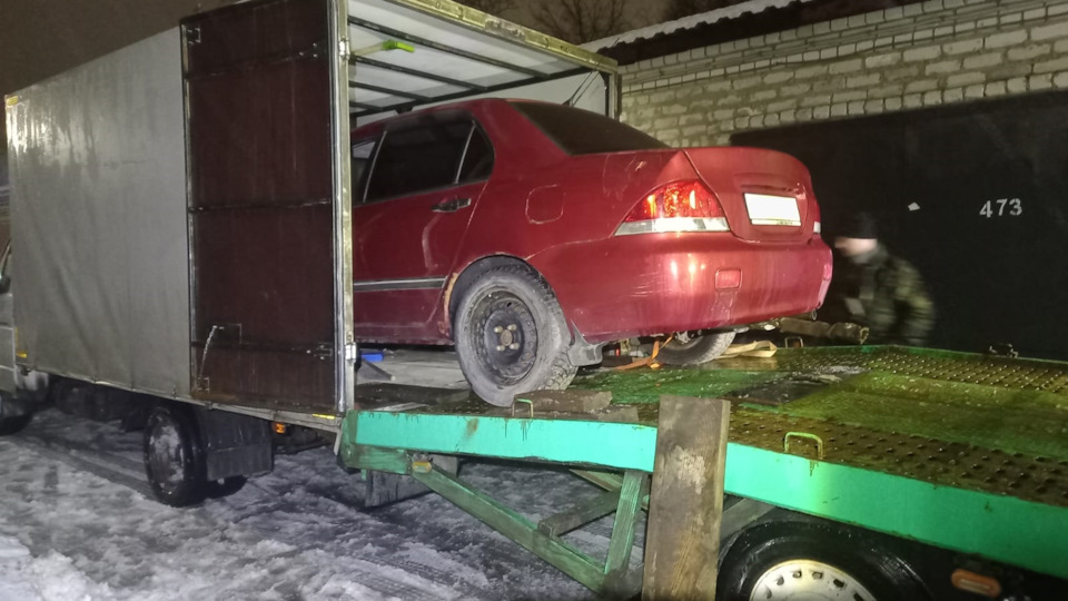 Mitsubishi Lancer Повседнев восстановление