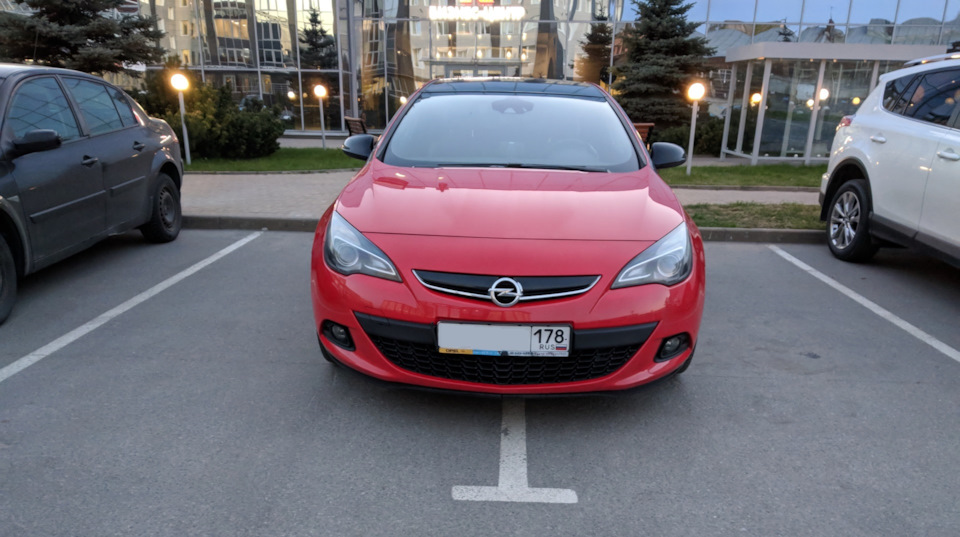 Photo from the logbook Opel Astra J GTC