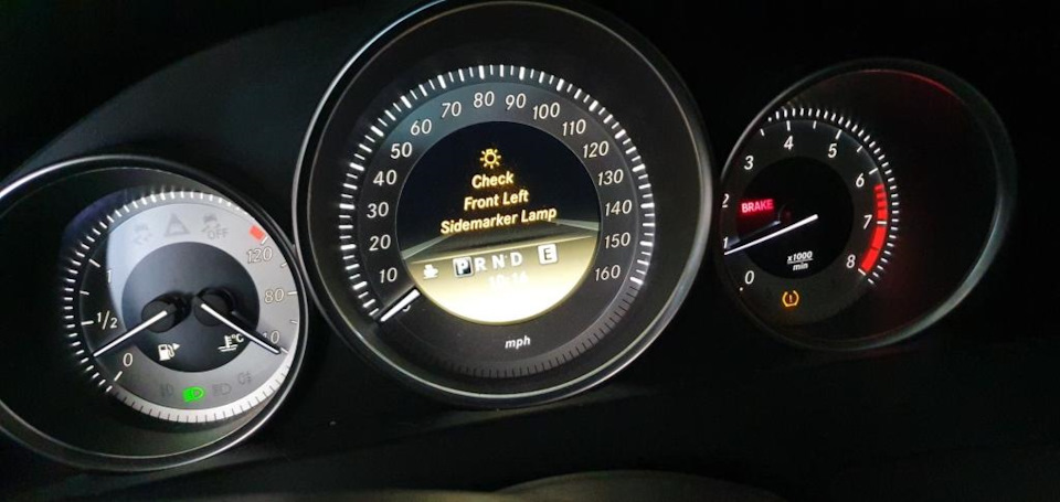 Текущие ошибки — Mercedes-Benz C-Class (W204)