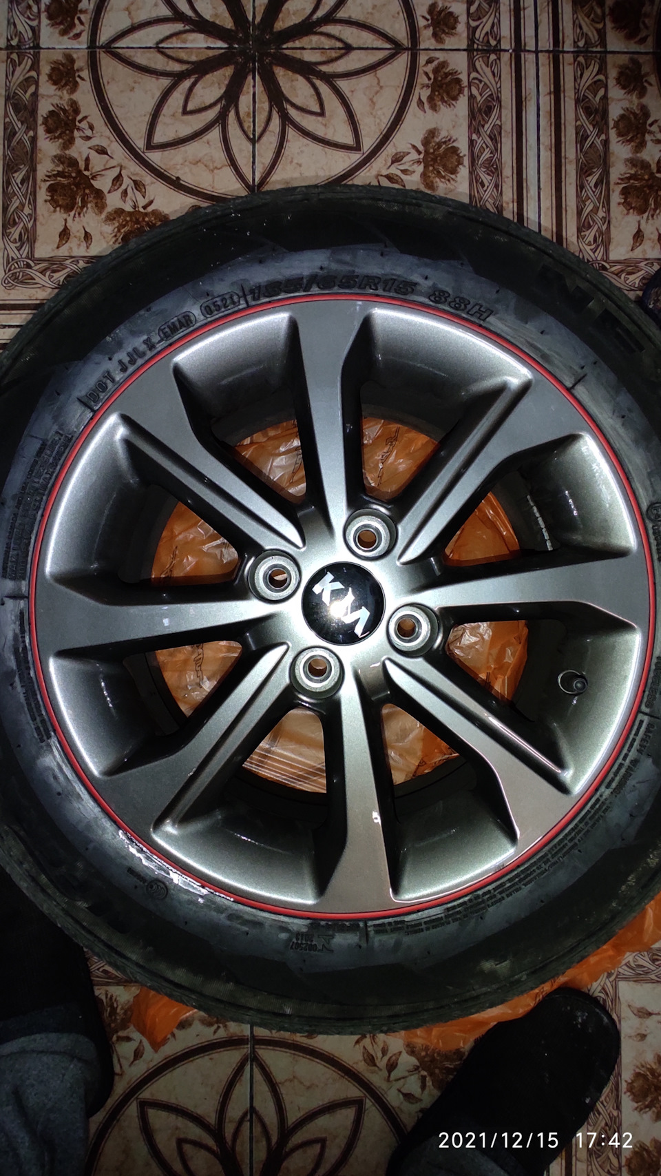 Фото в бортжурнале KIA Rio X. Запчасти на фото: MO161