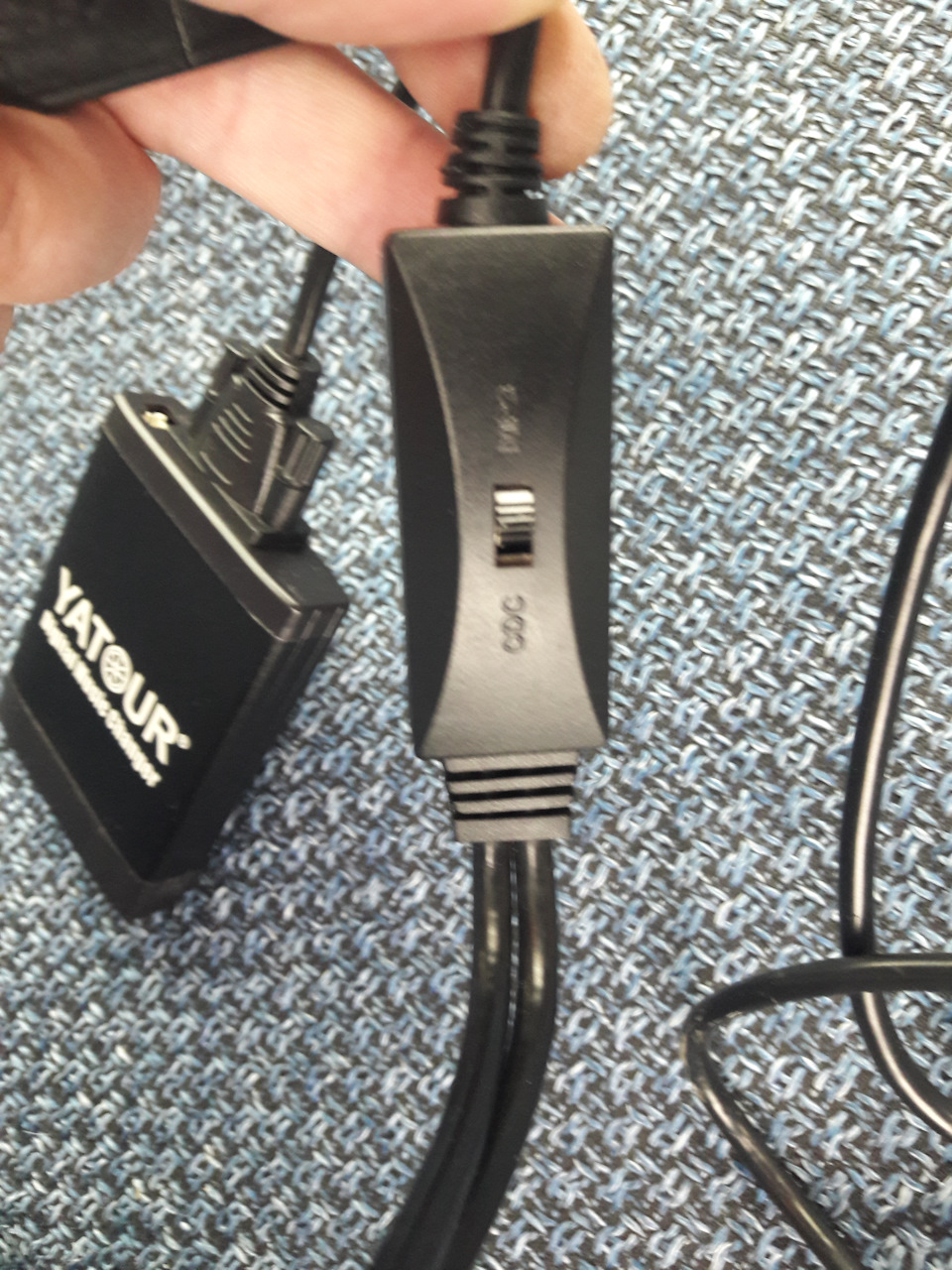 Установка USB адаптера Yatour-М06 — Lexus GX (UZJ120) бензин, 4,7