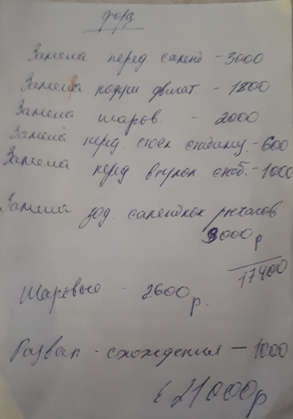 Фото в бортжурнале Ford Galaxy (Mk III)