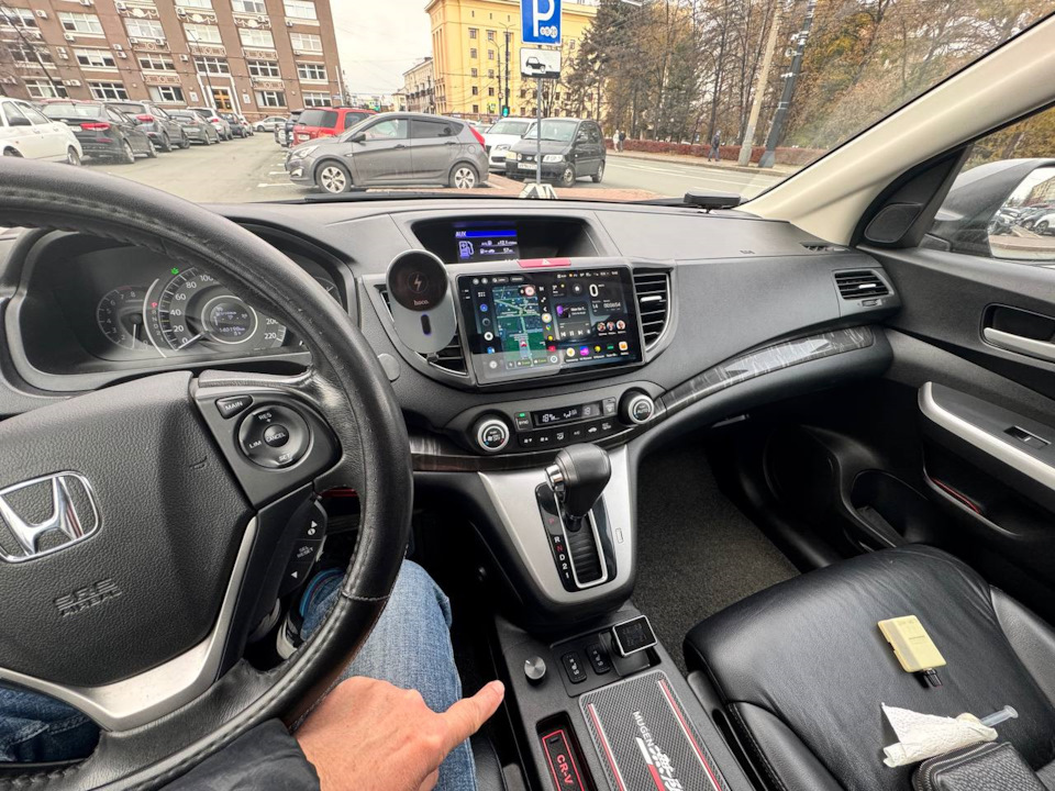 Крутилка расположилась удобно! — Honda CR-V (RM)