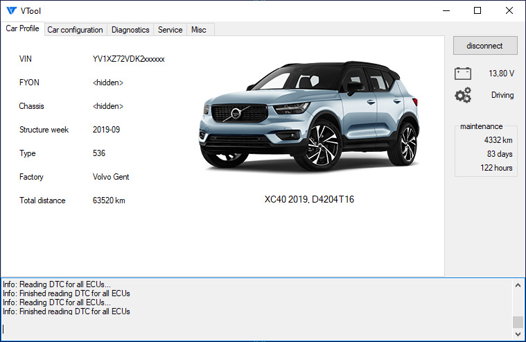 Фото в бортжурнале Volvo XC90 (2G). Запчасти на фото: D4204T16