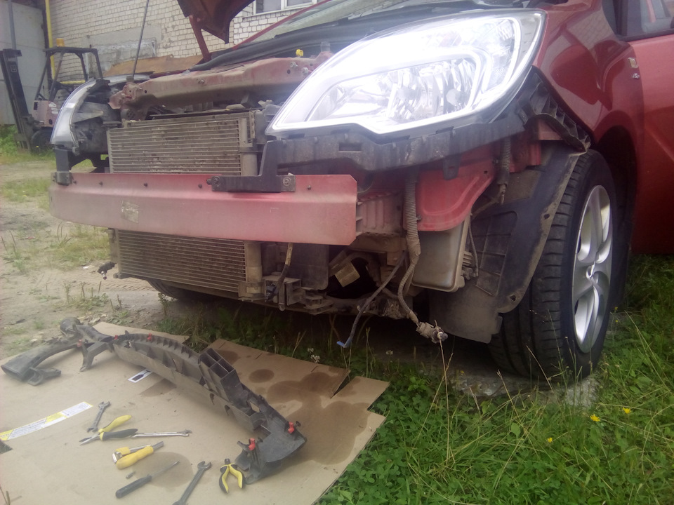 Фото в бортжурнале Opel Meriva (B)