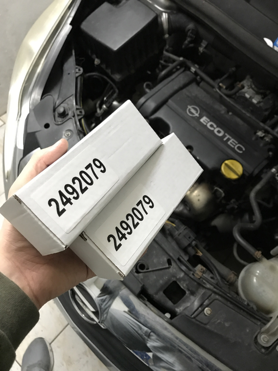 Это новые, заказанные на Ebay за какие то 25 EUR — Opel Corsa D