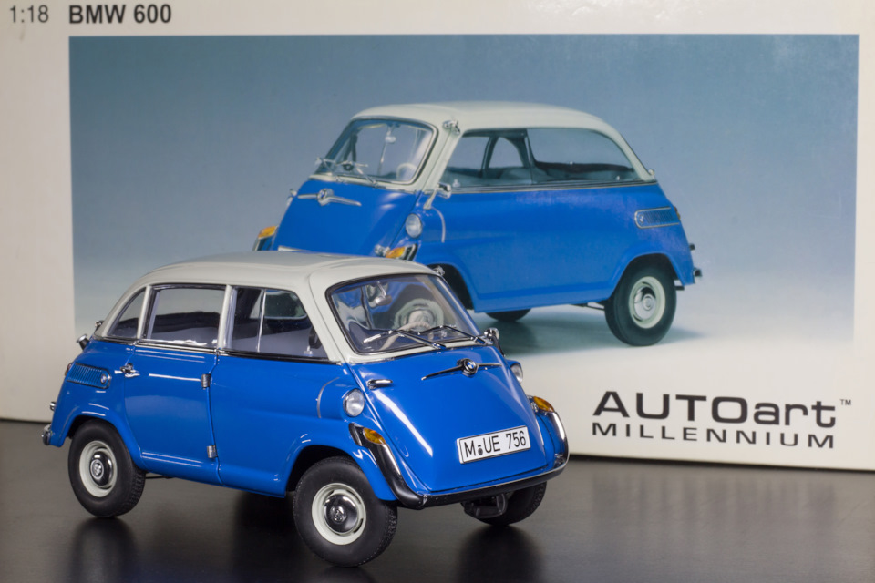 オートアート製　BMW600 ブルー　1/18 1957 BMW 600 1:18 AutoArt — Сообщество «Масштабные Модели» на DRIVE2