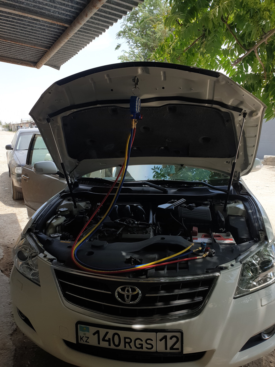 Диагностика кондера — Toyota Camry (XV40)