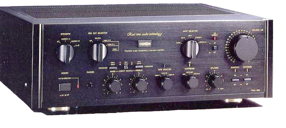 Denon эпохи смены парадигм (1986-1990): PMA-580D, 780D, 880D, 980