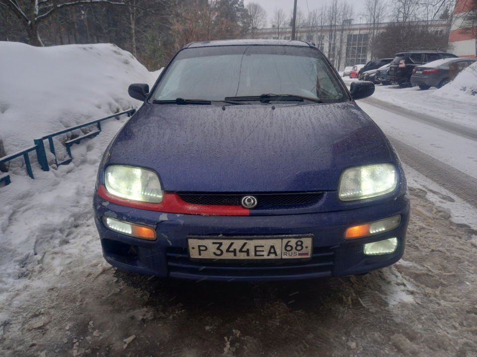 Пока гоняю так… — Mazda 323 V
