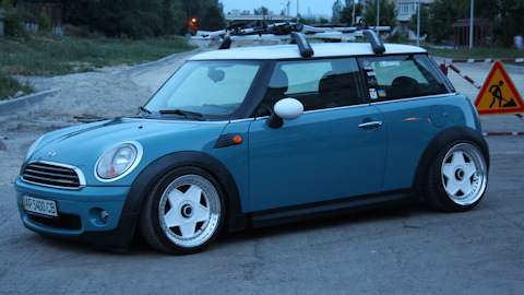 Диски №10 — BBS RS844 — R90 Cross-Spoke Design 2-Piece — MINI One