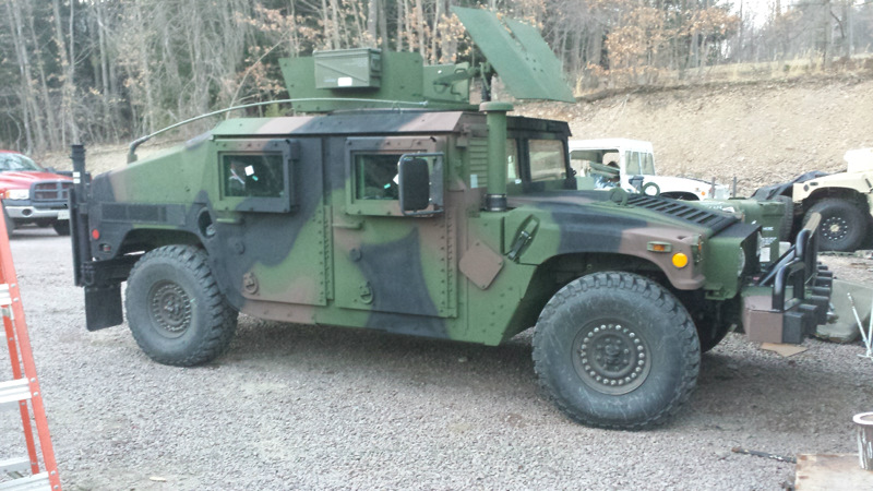 Hummer H1 М1151 slent back, armour