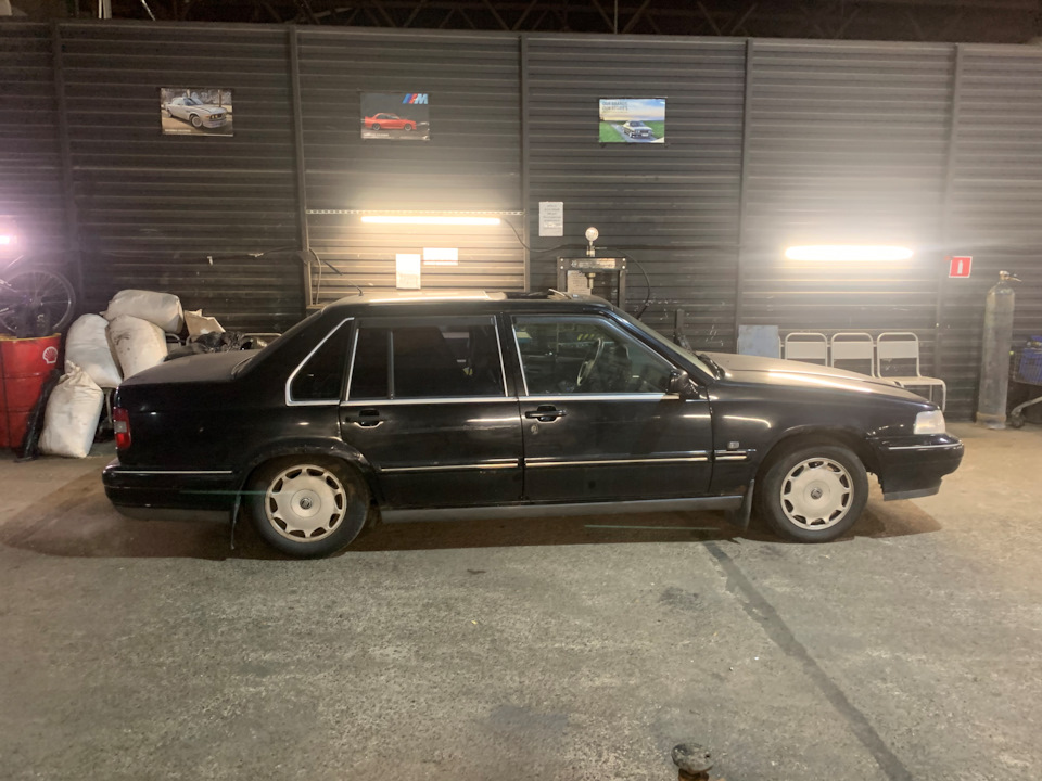 После подъемника — Volvo 960
