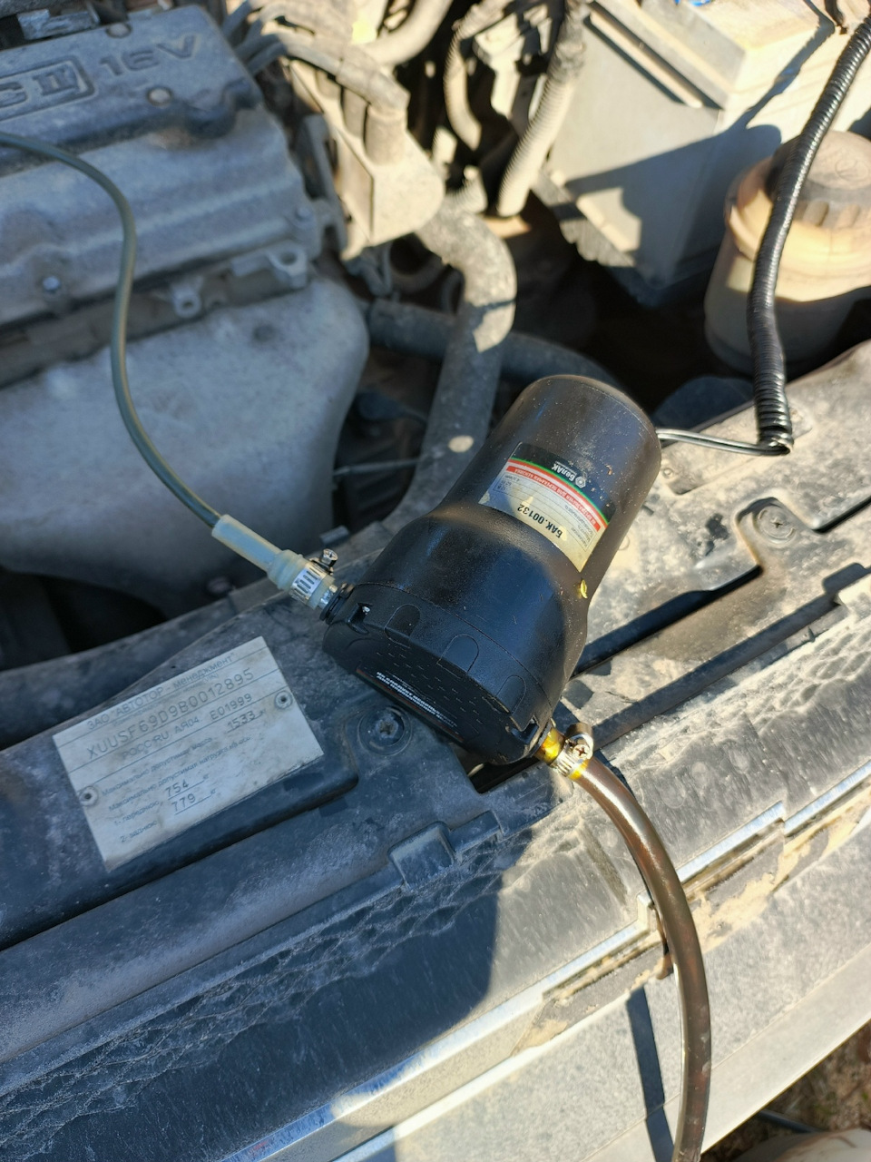 Фото в бортжурнале Chevrolet Aveo Sedan (1G)