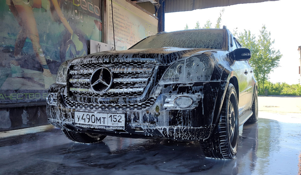 Любим быть чистыми — Mercedes-Benz GL-Class (X164)