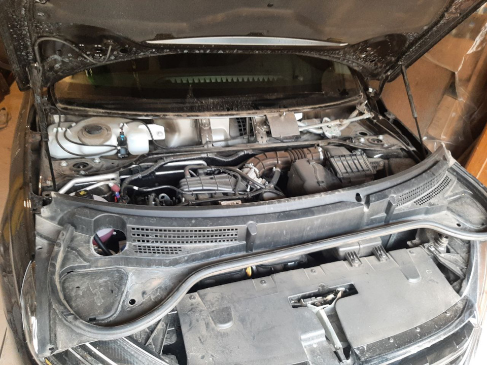 Снятое жабо — Lada Vesta SW (NG)