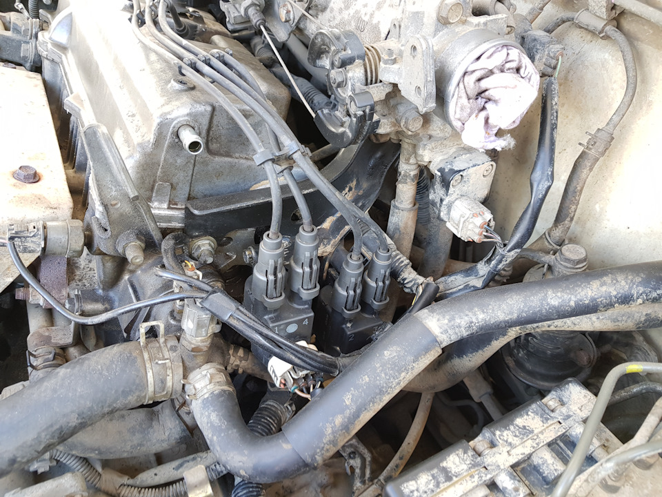 Ну и все вернул на место — Toyota Caldina (210)
