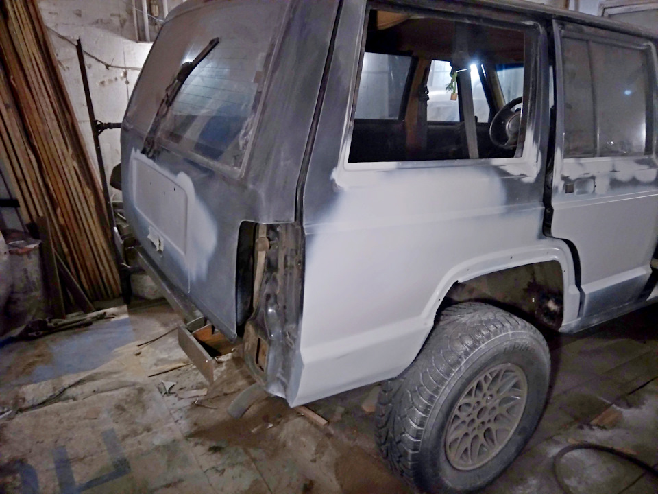 крепление со связывающей перемычкой — Jeep Cherokee (XJ)