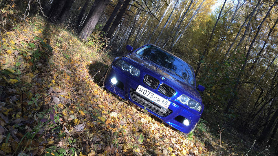BMW 3 series San Marino blue m52b28tu