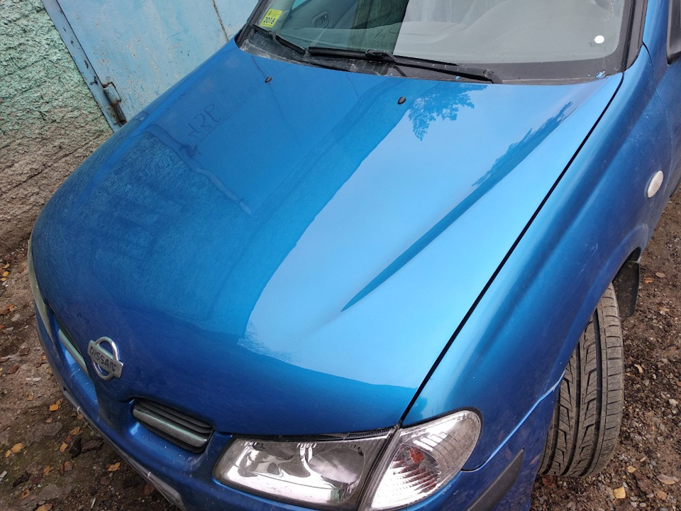 после покраски — Nissan Almera II (N16)