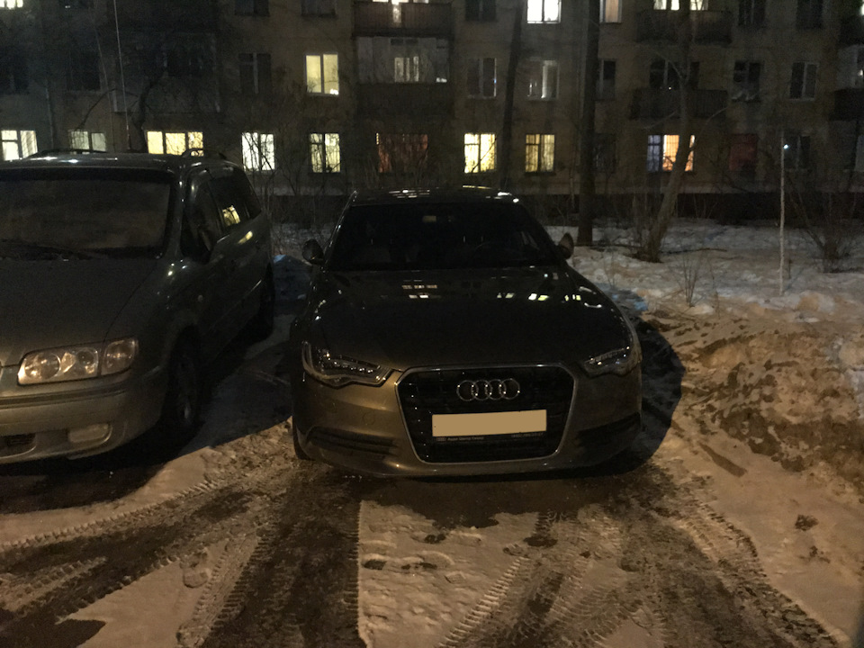 После сервиса — Audi A6 (C7)
