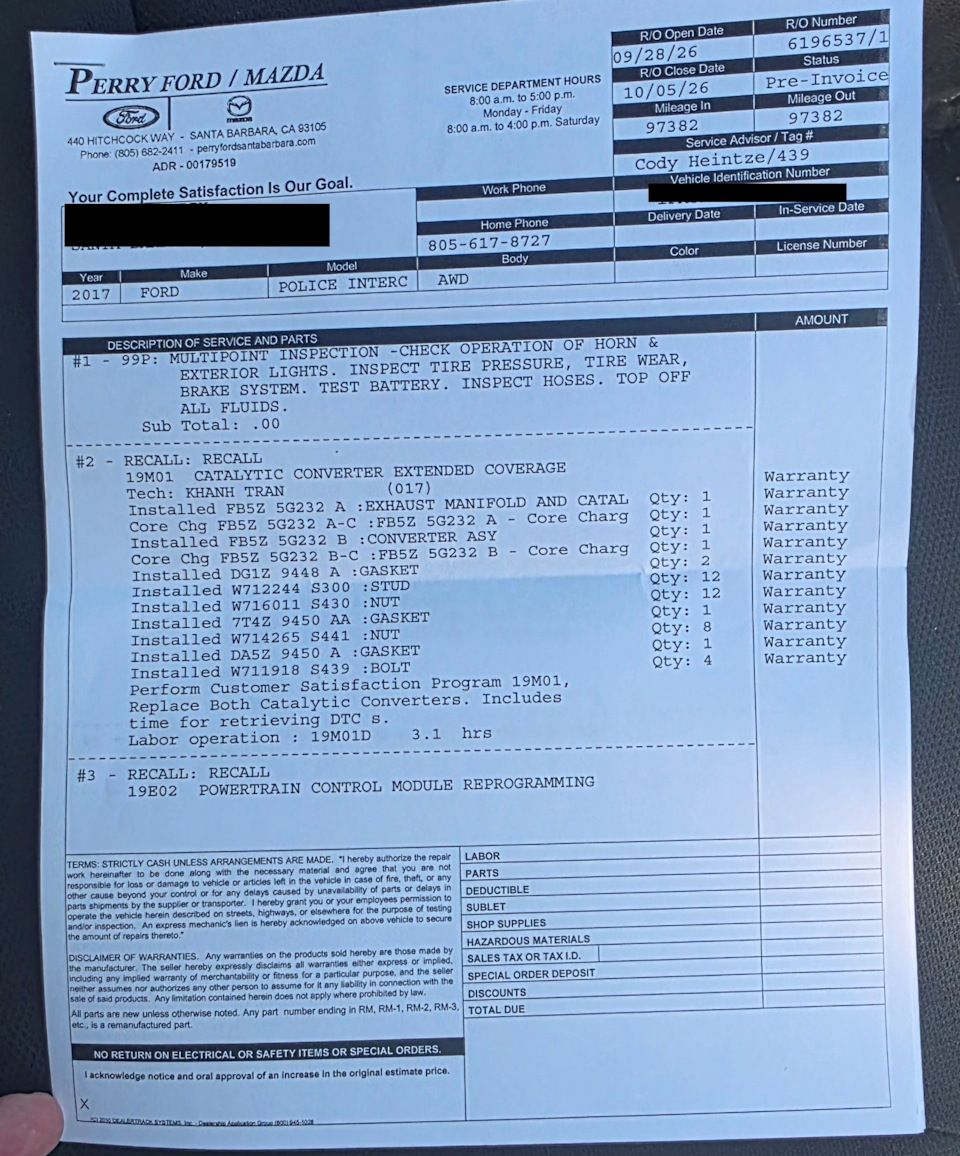 Фото в бортжурнале Ford Explorer (5G). Запчасти на фото: FB5Z5G232A, FB5Z5G232B, DG1Z9448A, W712244S300, W716011S430, 7T4Z9450AA, W714265S441, DA5Z9450A, W711918S439
