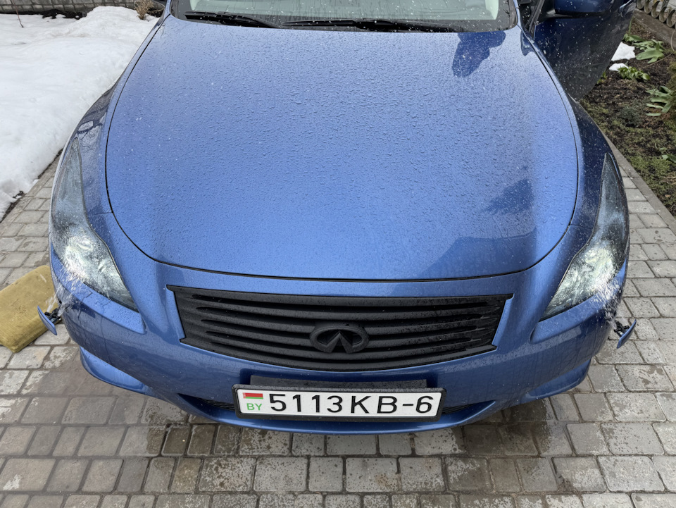 Помыл фары — помыл машину — Infiniti G37 Coupe