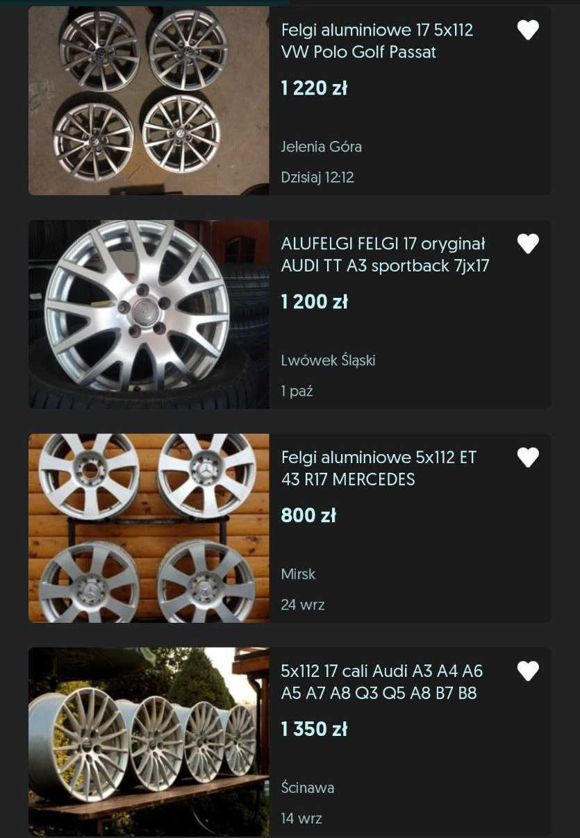 то что висело в избранном. Тут и от А6 колеса, и от ТТ и от Мерса и от А5 — Skoda Octavia Combi A7 Mk3