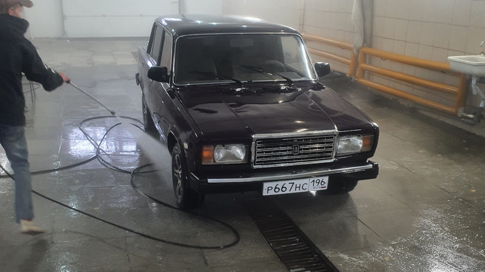 Lada 2107 Современная бабуля