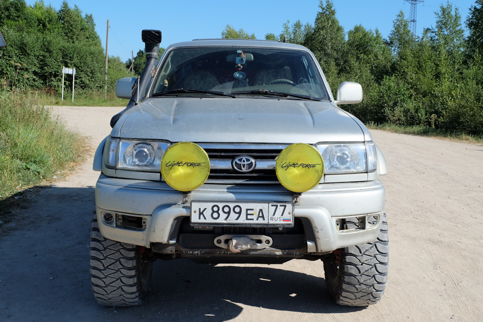Ждём парома в Вологодской области — Toyota 4Runner (3G)