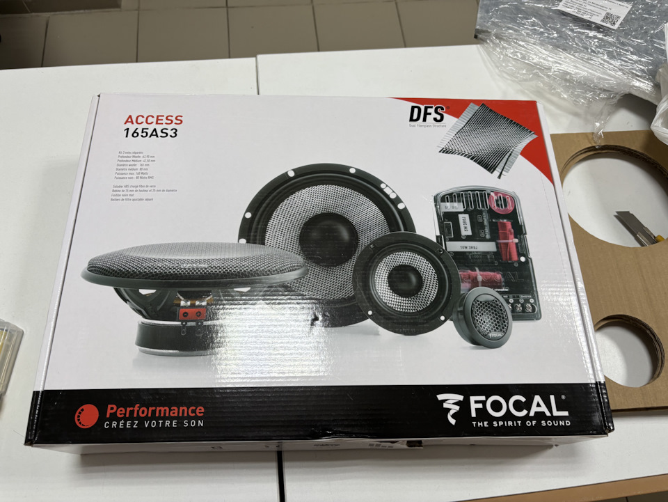 Focal Access 165AS3. Лайв саунд) — Toyota Carina ED (3G) бензин, 2