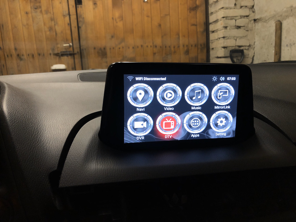 Первое меню экстренных функций — Mazda 3 (3G) BM
