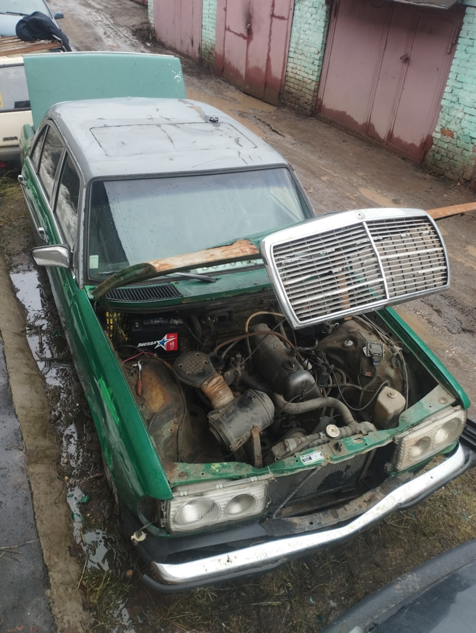 Фото в бортжурнале Mercedes-Benz W123