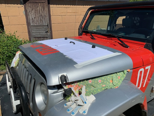 Морально готовлюсь пилить капот — Jeep Wrangler (JK)