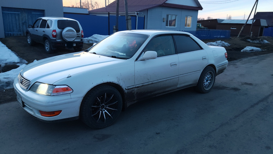 Вот таким его забрали — Toyota Mark II (100)