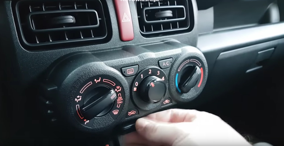 печка без климата (Польский Джимник) — Suzuki Jimny (1G)