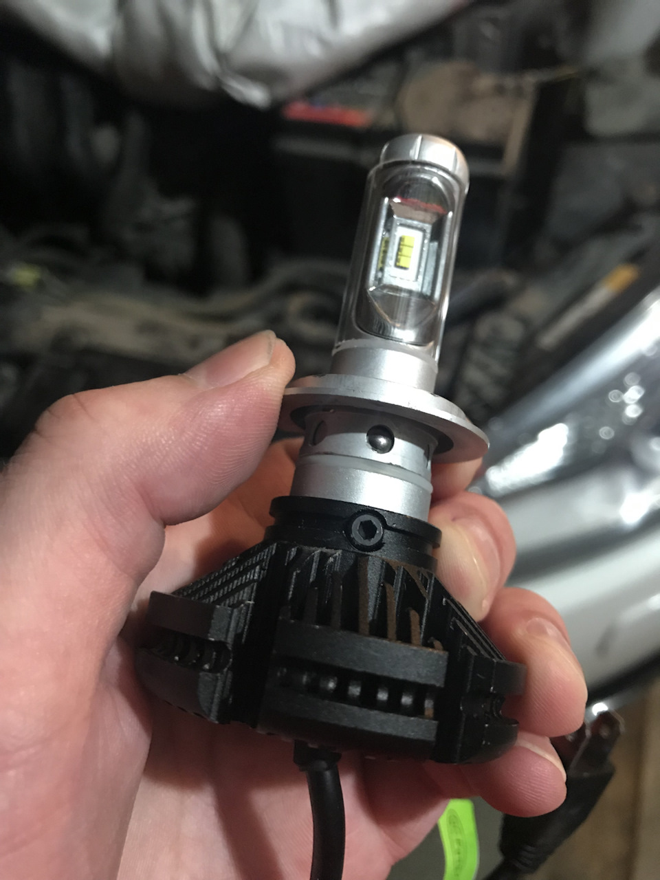 День 2. Лампы Х3 — Nissan Qashqai (1G)