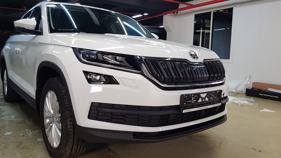 Весь перед в плёнке — Skoda Kodiaq (1G)