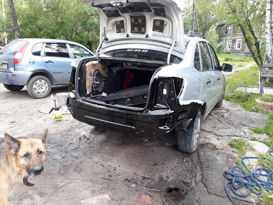 Photo from the logbook Lada Granta