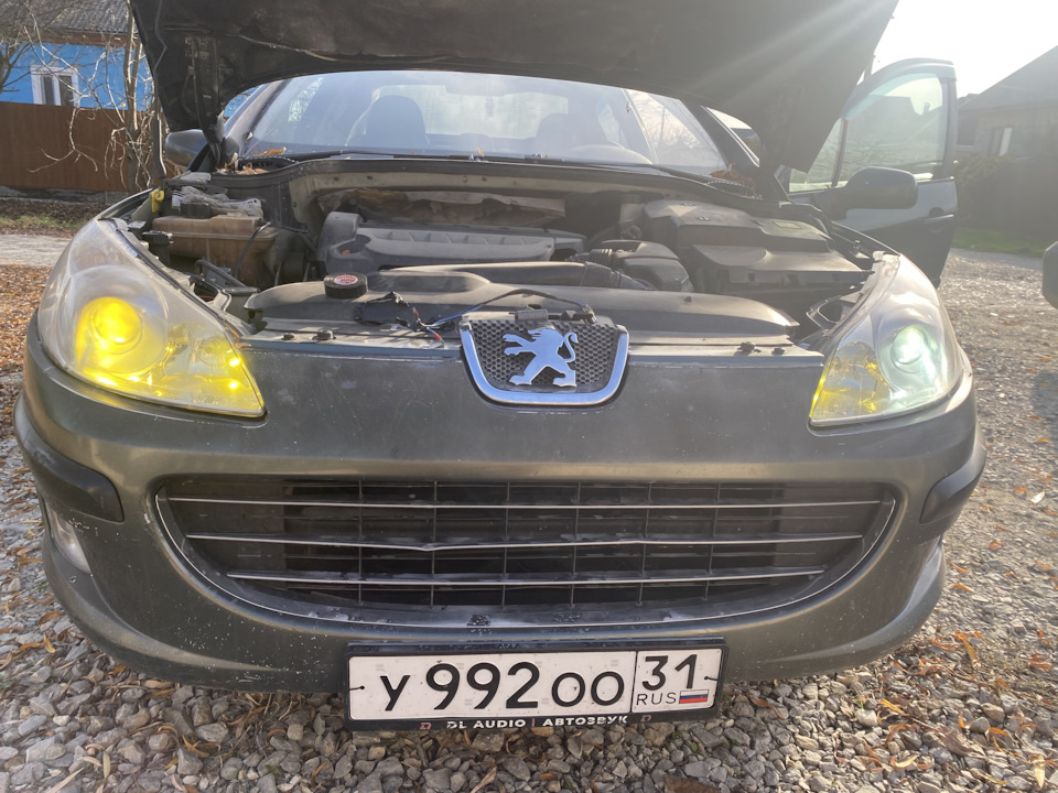 Наглядно видно разницу света! — Peugeot 407