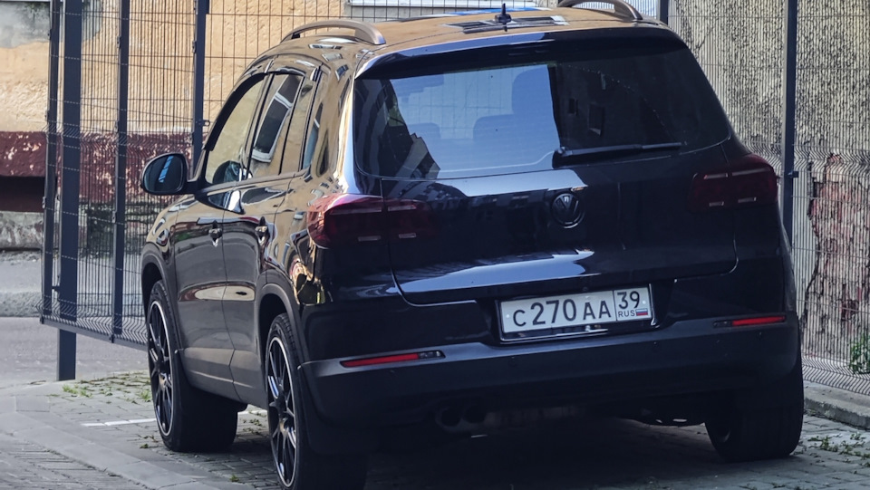 Вид со стороны на работе — Volkswagen Tiguan (1G)