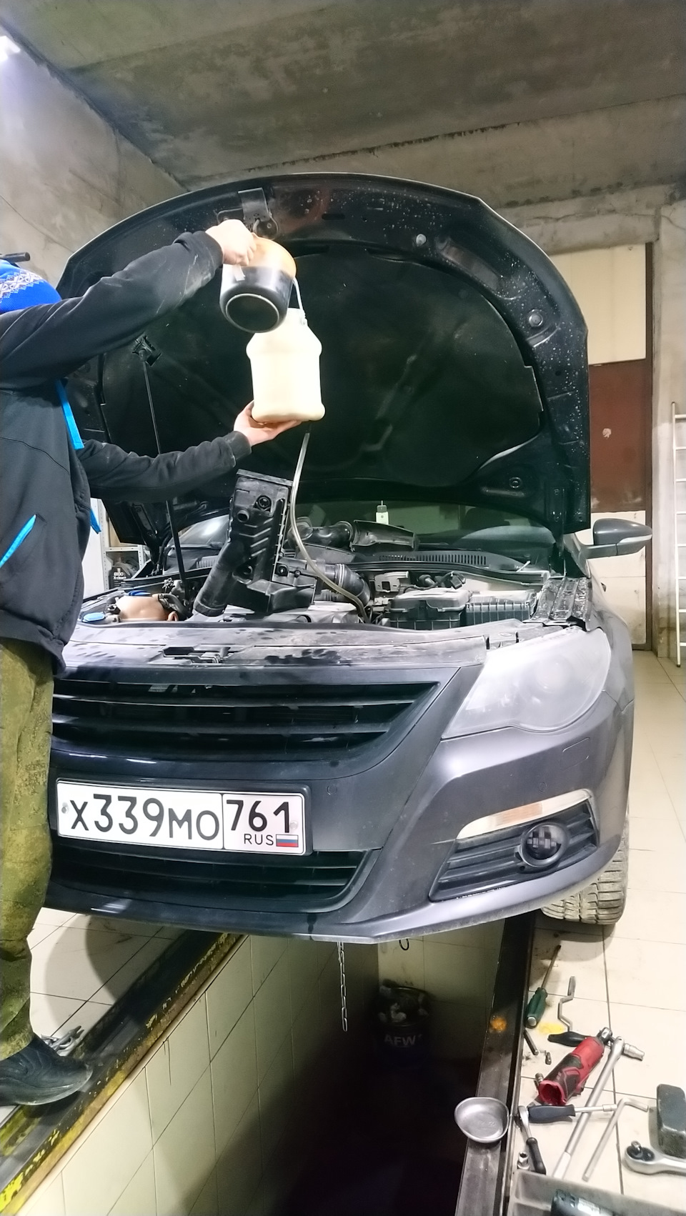 Фото в бортжурнале Volkswagen Passat CC