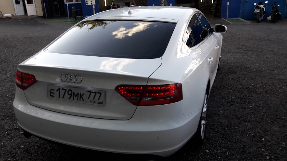Фото в бортжурнале Audi A5 Sportback (1G)