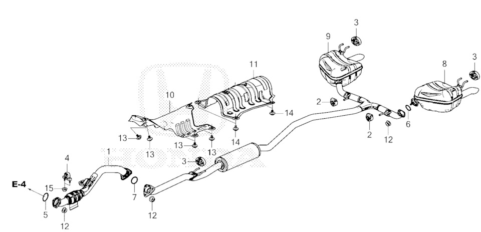 Honda Civic 11 FE1 1,5T USA — Honda Civic 4D (11G)