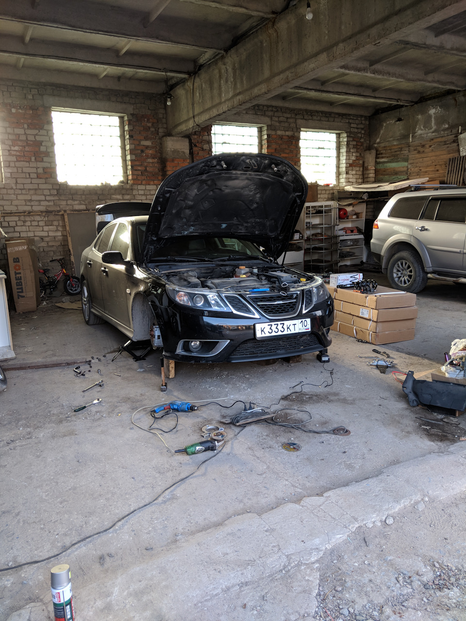 творческий беспорядок — Saab 9-3 (2G)